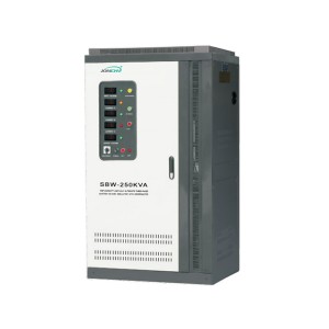 New Delivery for SBW-350kVA Compensation Three Phase Voltage Stabilizer