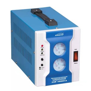 Kiina Halpa hinta Kiina Sar-1000va, 1500va, 2000va Smart LED, Rele-tyyppinen automaattinen jännitesäädin/stabilisaattori