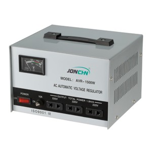 ODM Servo Motor Voltage Regulator Factory –  Online Exporter China PC-Tzn 500va Relay Control Model AC Automatic Voltage Stabilizer / AVR – Jonchn